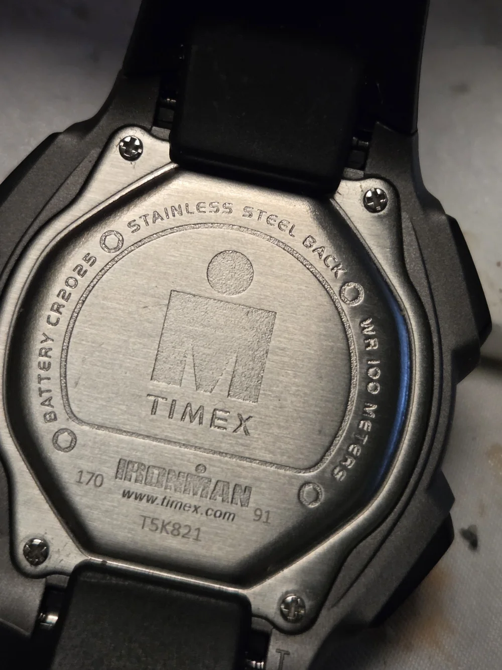 Timex Ironman Digital Sports Watch in Black  39mm Water Resistant 100m Day/date